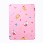 Kuber Industries Baby Waterproof matBed Protecter "50 x 70" CM (Pink)